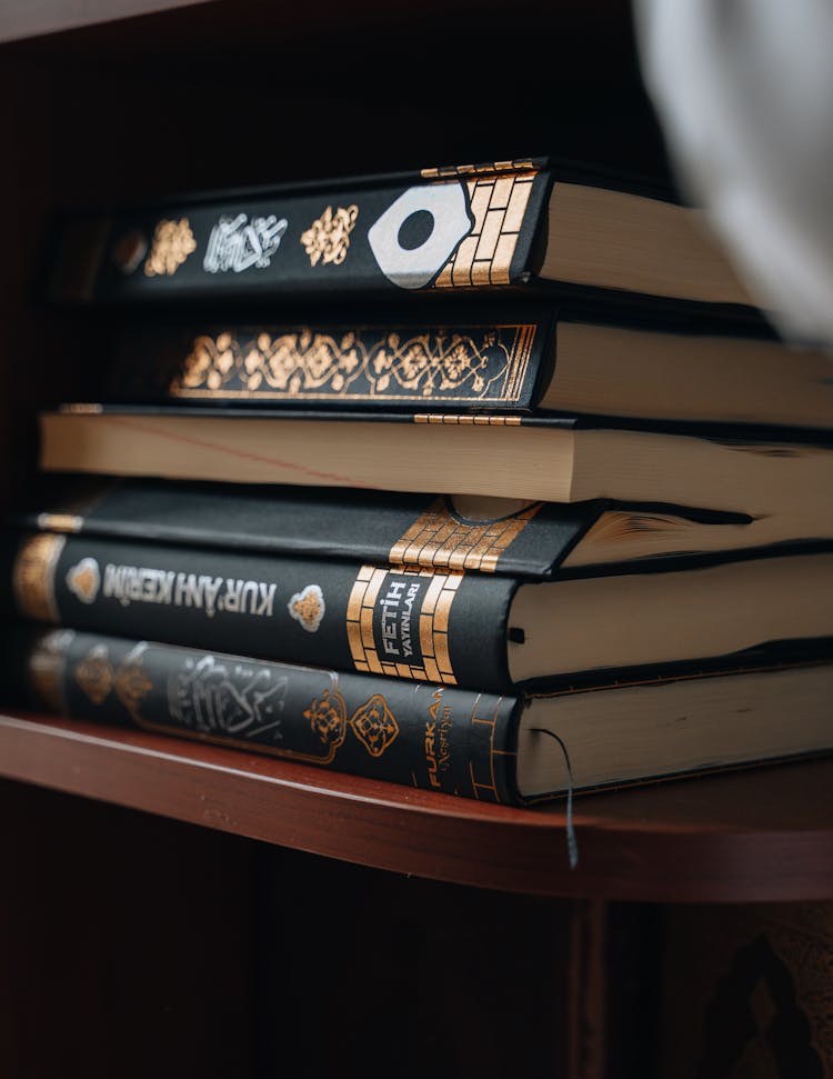 Books On A Table 