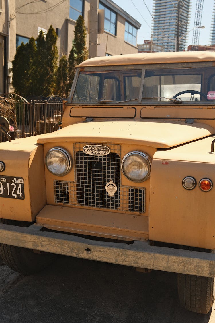 Retro Offroad Vehicle Outdoors