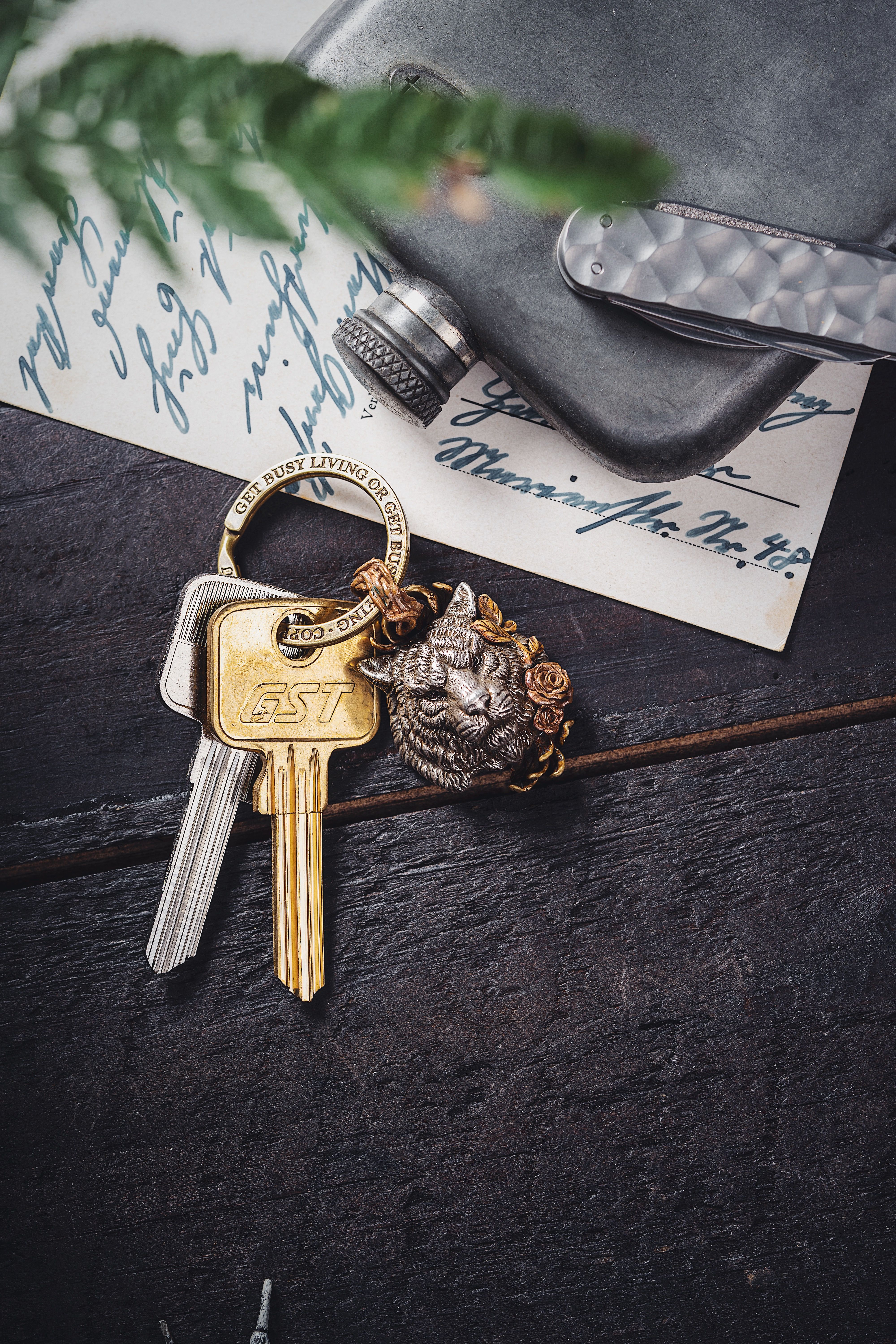 Keys on a Table · Free Stock Photo