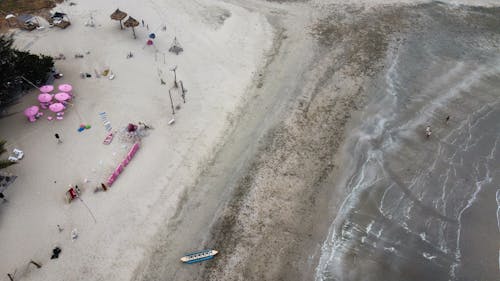 Бесплатное стоковое фото с берег, высокий угол обзора, море