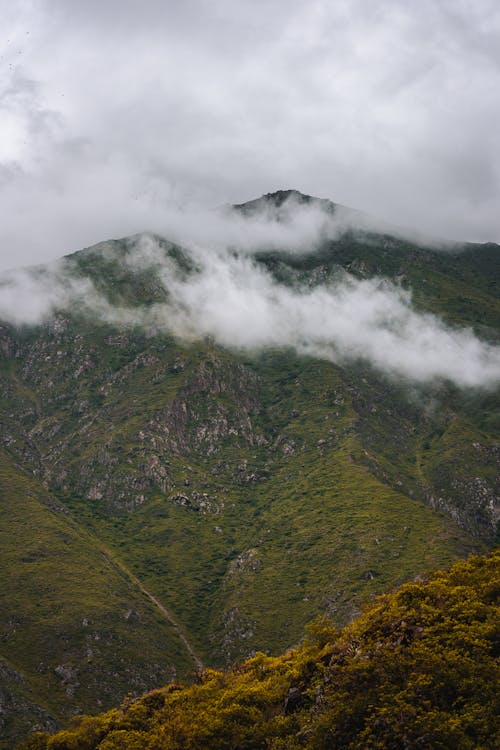 Foto stok gratis awan, berkabut, gunung