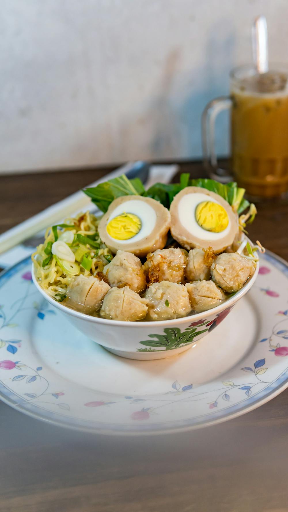 Meatball Soup with Veggies