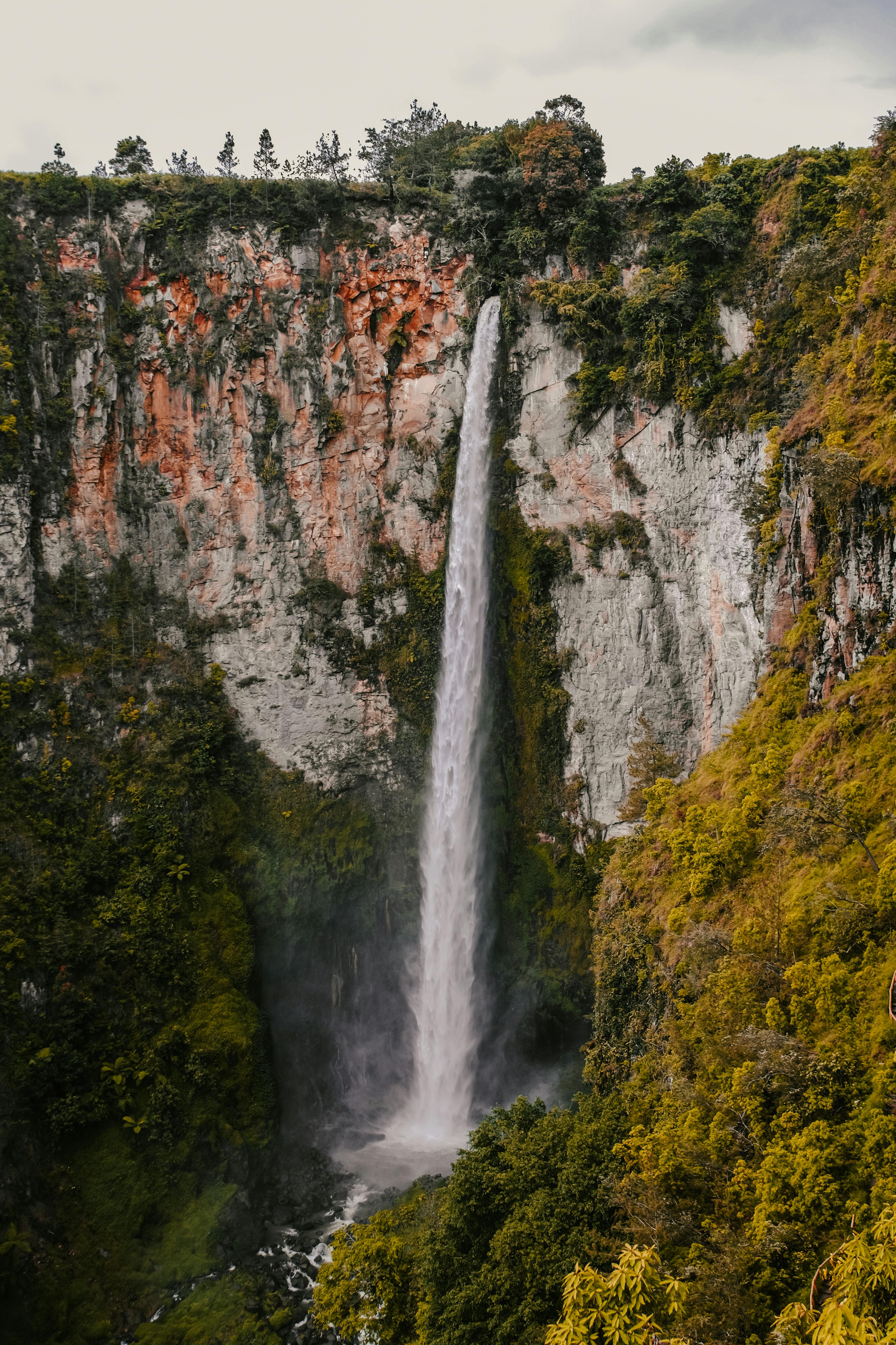 photo of waterfalls