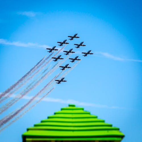 Free stock photo of air force, airshow, airshow 2018