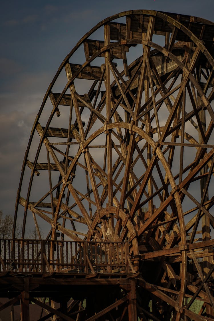 Wooden, Big Windmill