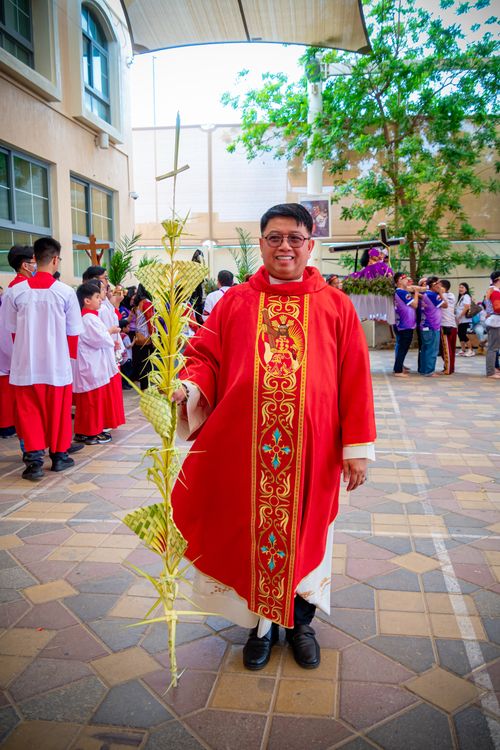 Portrait of Priest in Religious Dress  Free Stock Photo