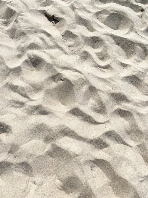 Close-up of Sand on the Beach 
