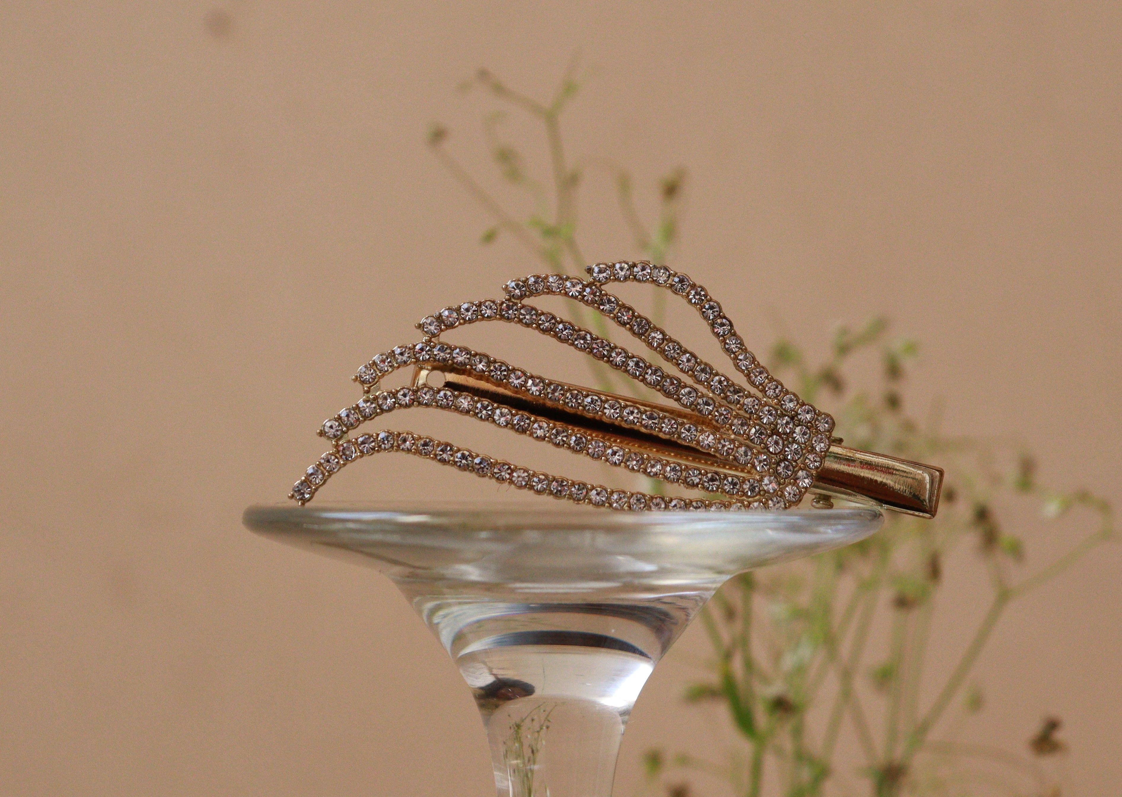 Studded gold jewllery