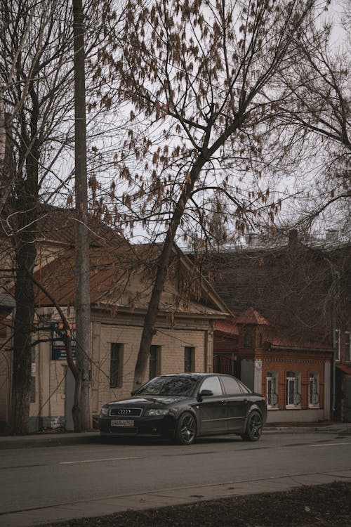 Fotobanka s bezplatnými fotkami na tému Audi, auto, budova