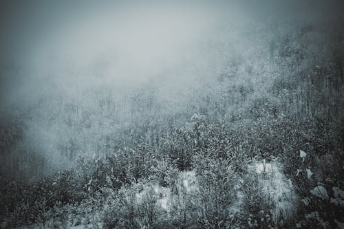 Gratis stockfoto met bergen, bevroren, bewolkt