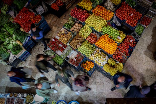 Abundance of Fruit on Bazaar