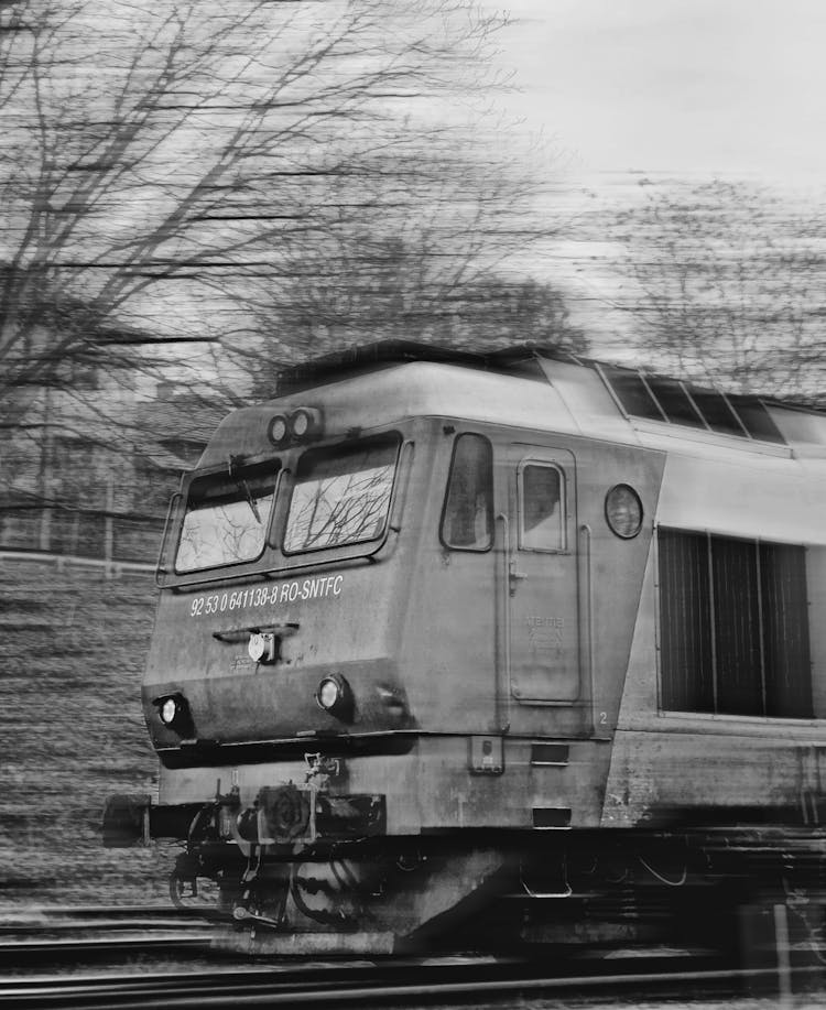 Running Electric Train