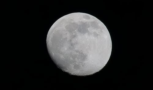 月亮, 月亮摄影, 月球表面 的 免费素材图片