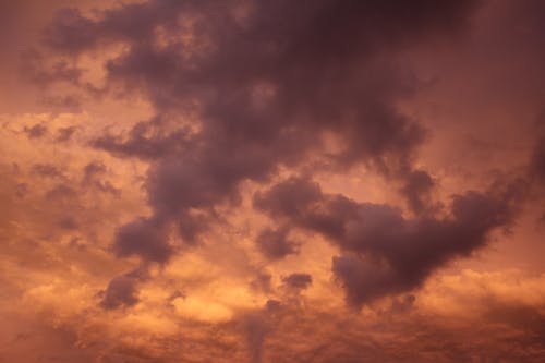Imagine de stoc gratuită din apus, cer cu nori, cer impresionant