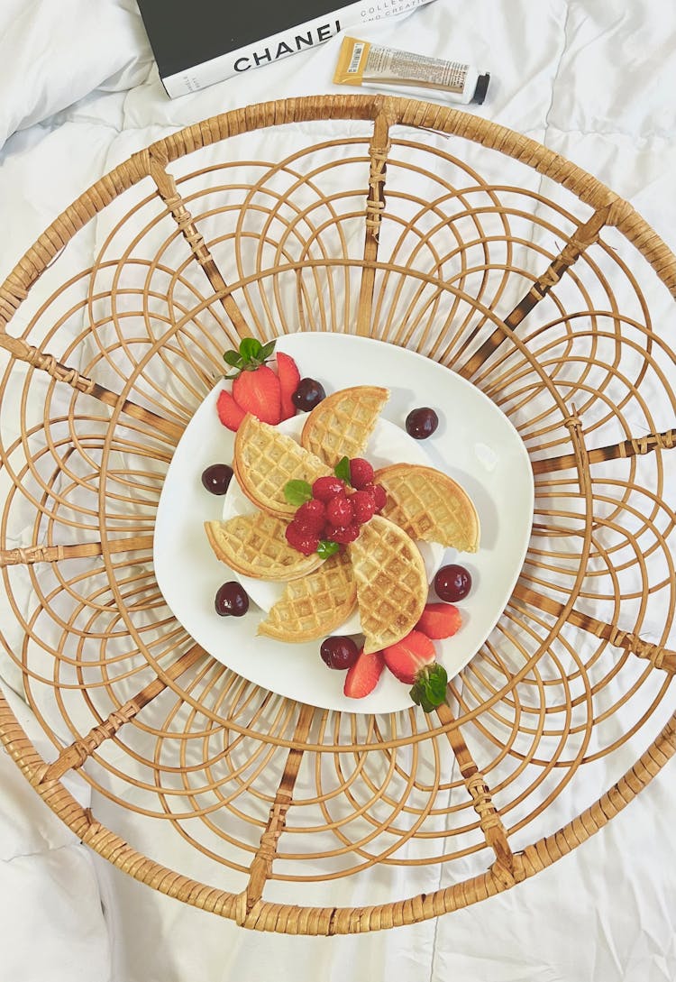 Wafers With Fruits