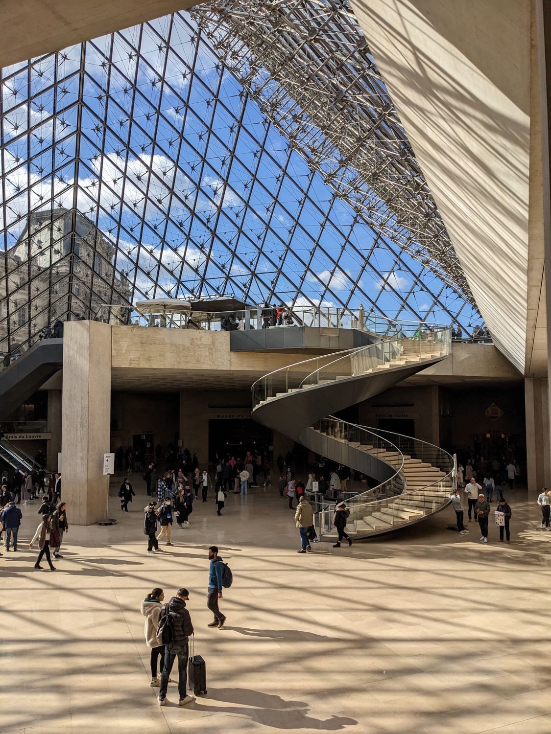 Interior of Louvre Museum · Free Stock Photo