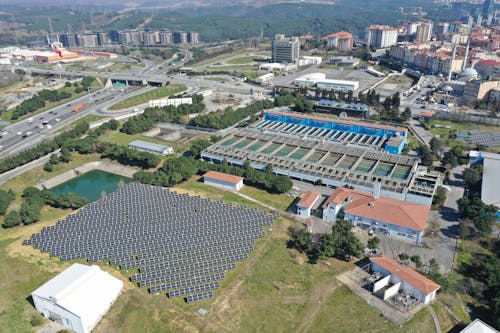 Solar Farm in Town