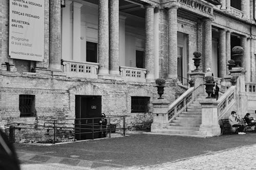 Pinacoteca de Sao Paulo in Black and White