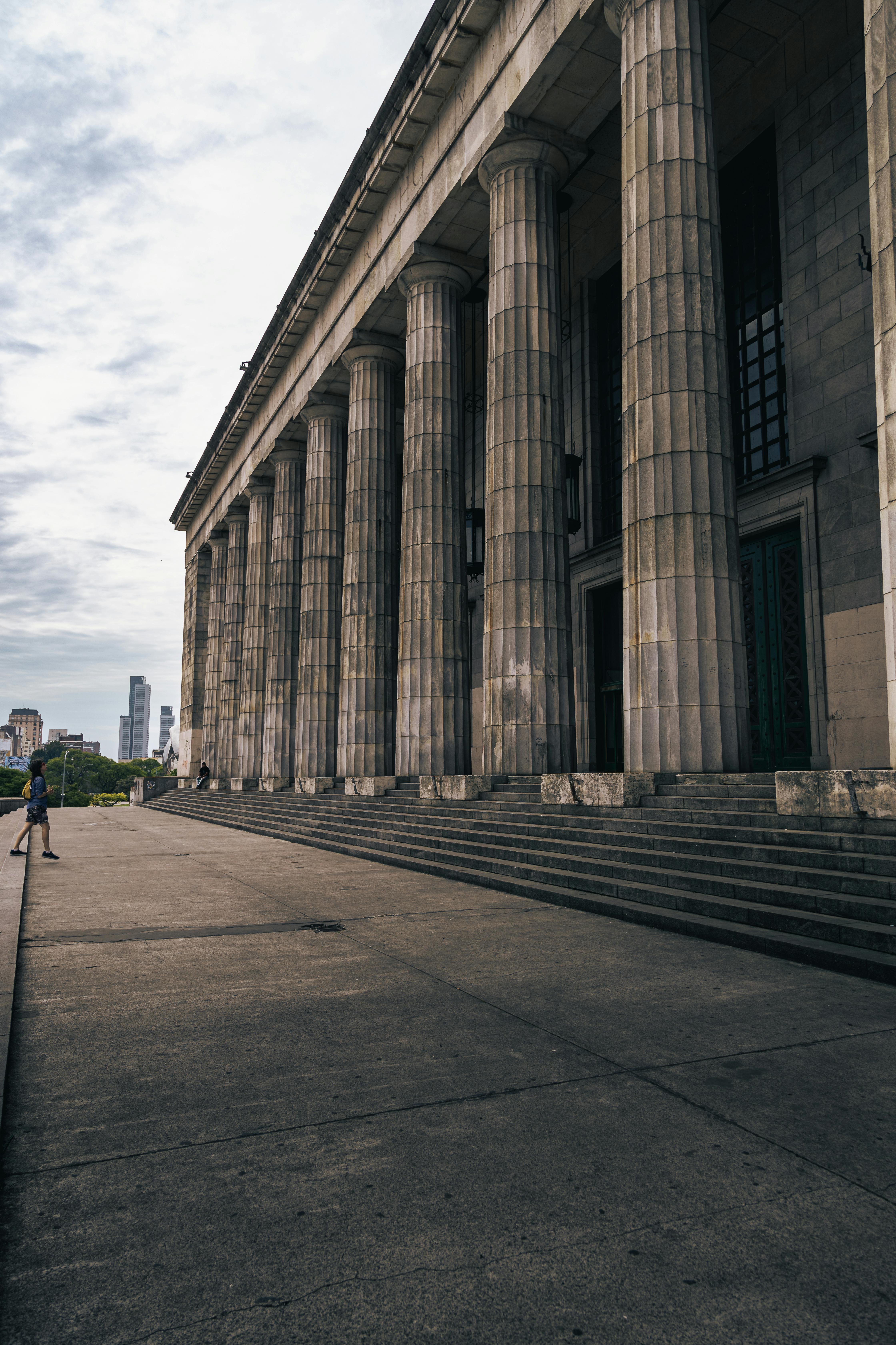 Monumental Columns of Law Faculty in Buenos Aires · Free Stock Photo