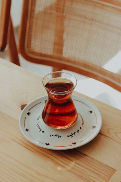 Tulip tea glasses