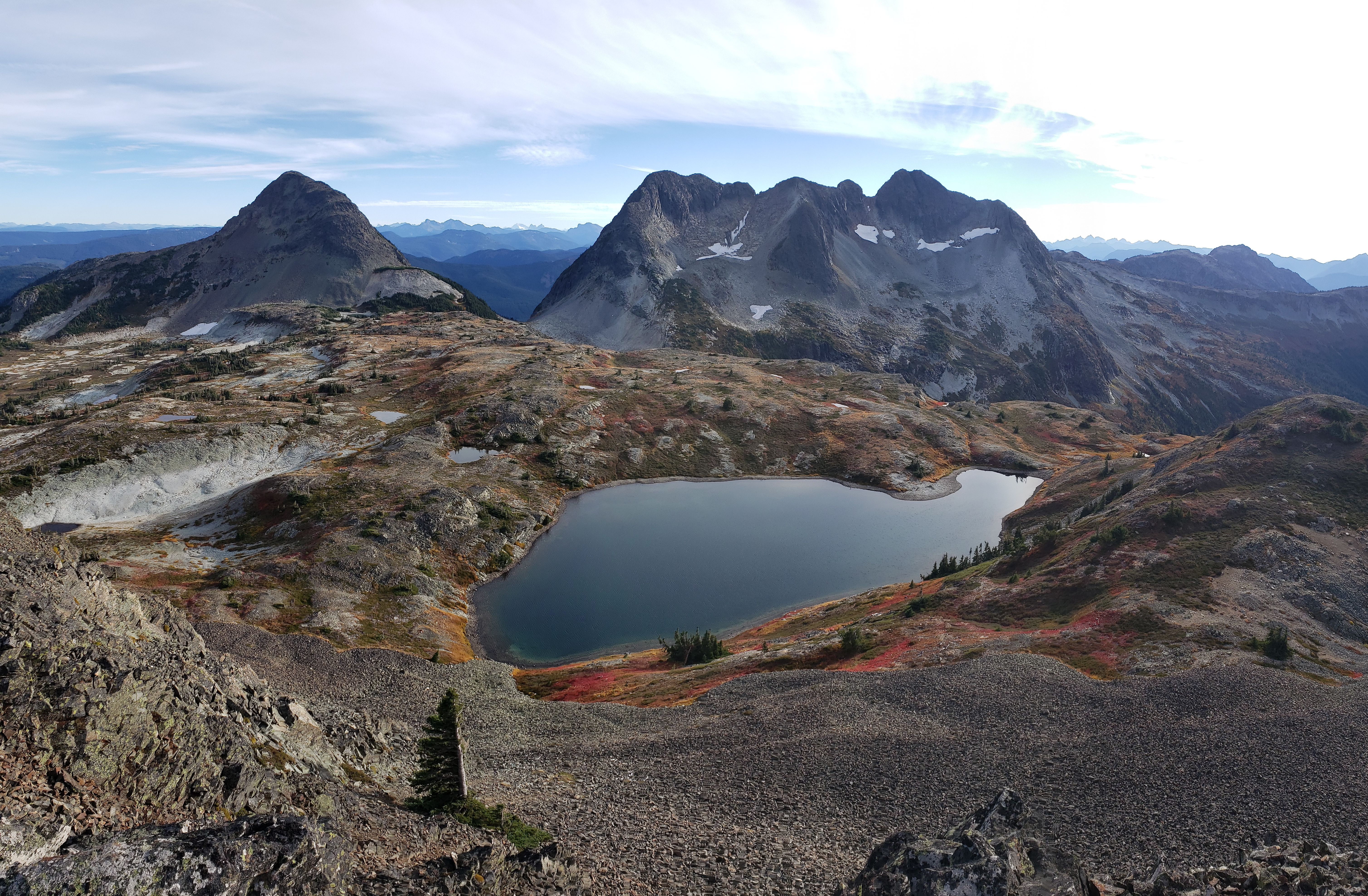 Landscape seen from the Illal Mountain, British Columbia, Canada · Free ...