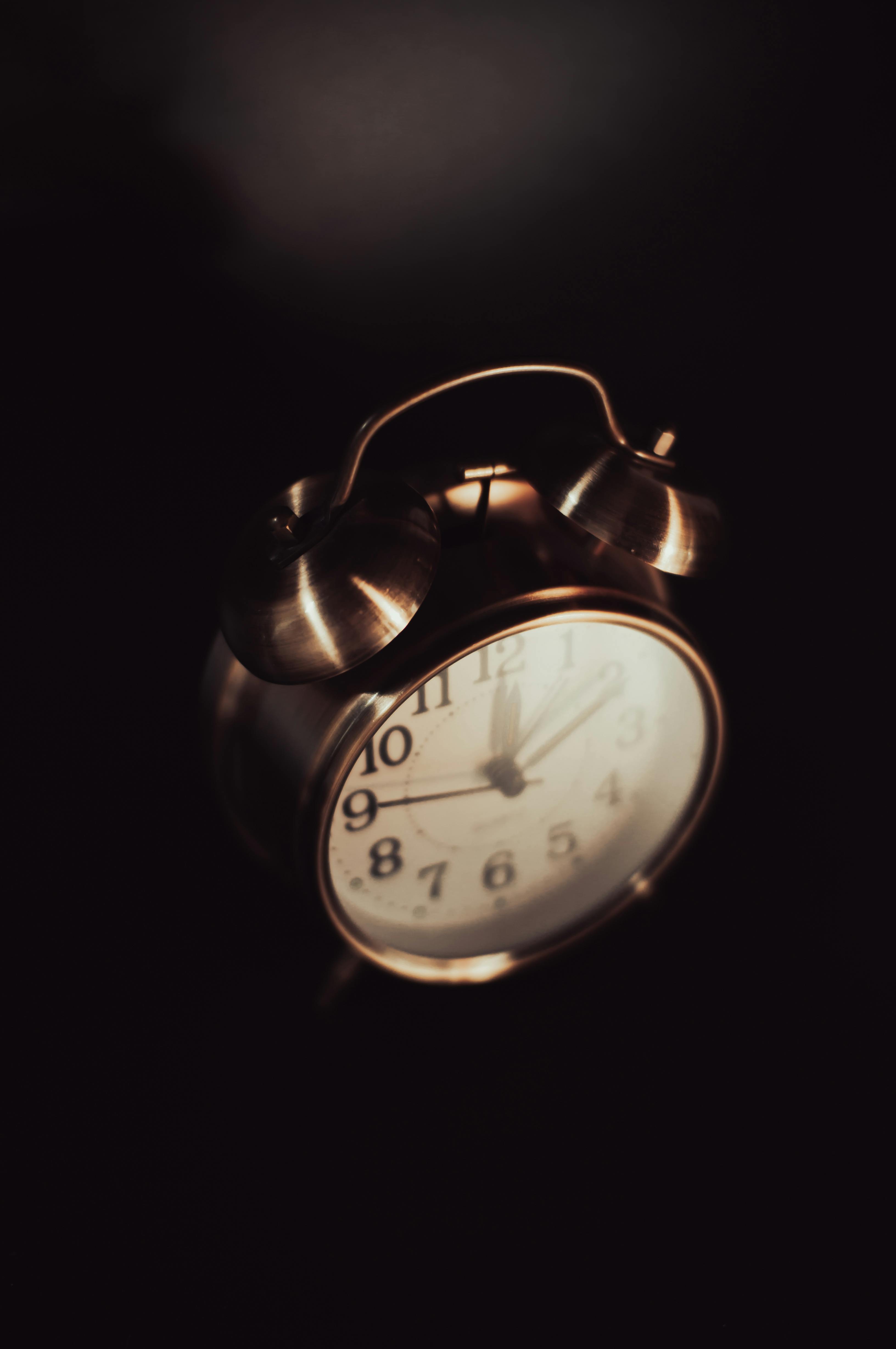 An Alarm Clock With Steam Coming Out From It Is On A Wooden Table Background,  Picture Wake Up, Morning, Waking Background Image And Wallpaper for Free  Download