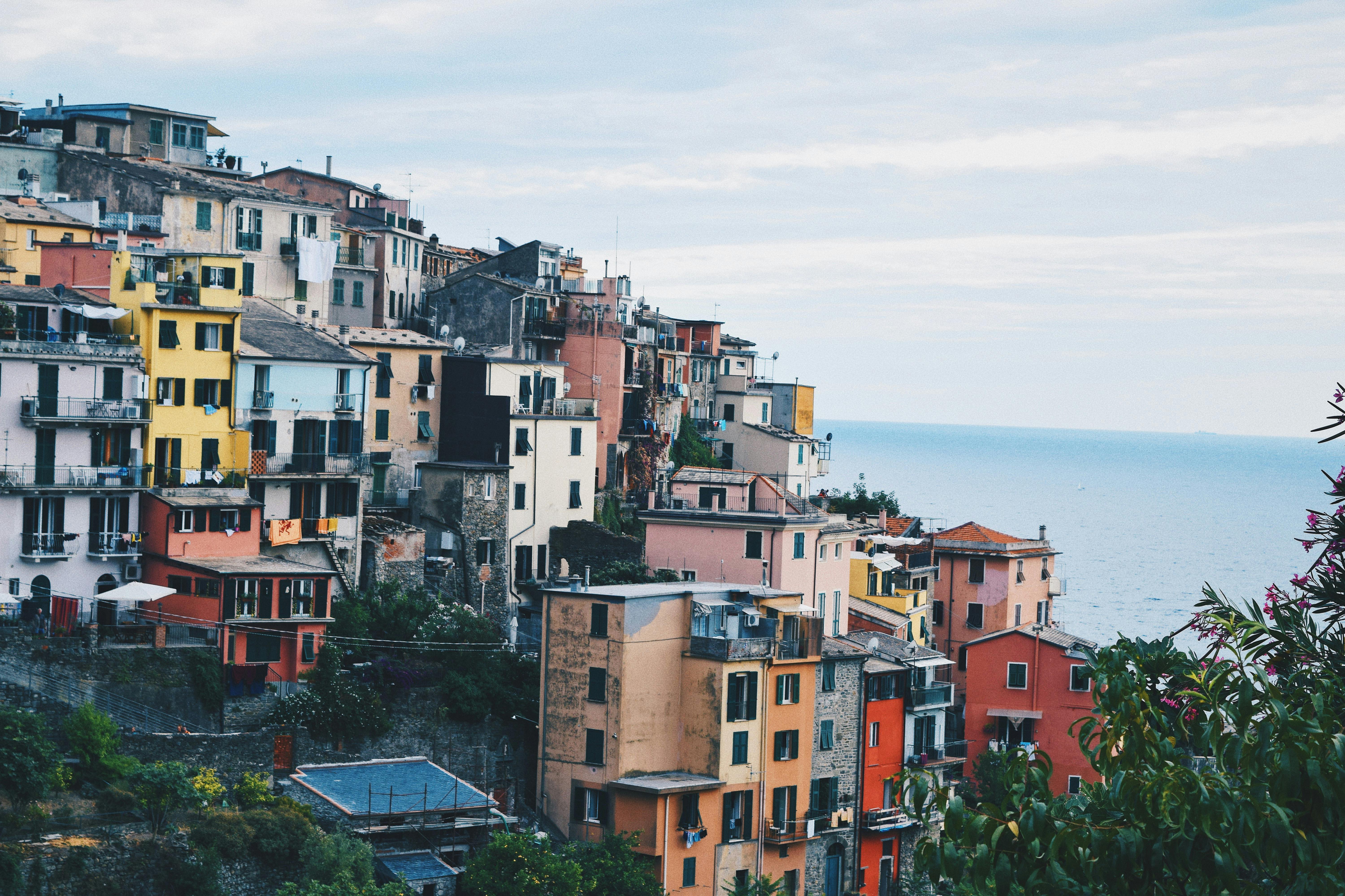 Free Stock Photo Of Coloured Houses Italy Mountain   Pexels Photo 1623133 