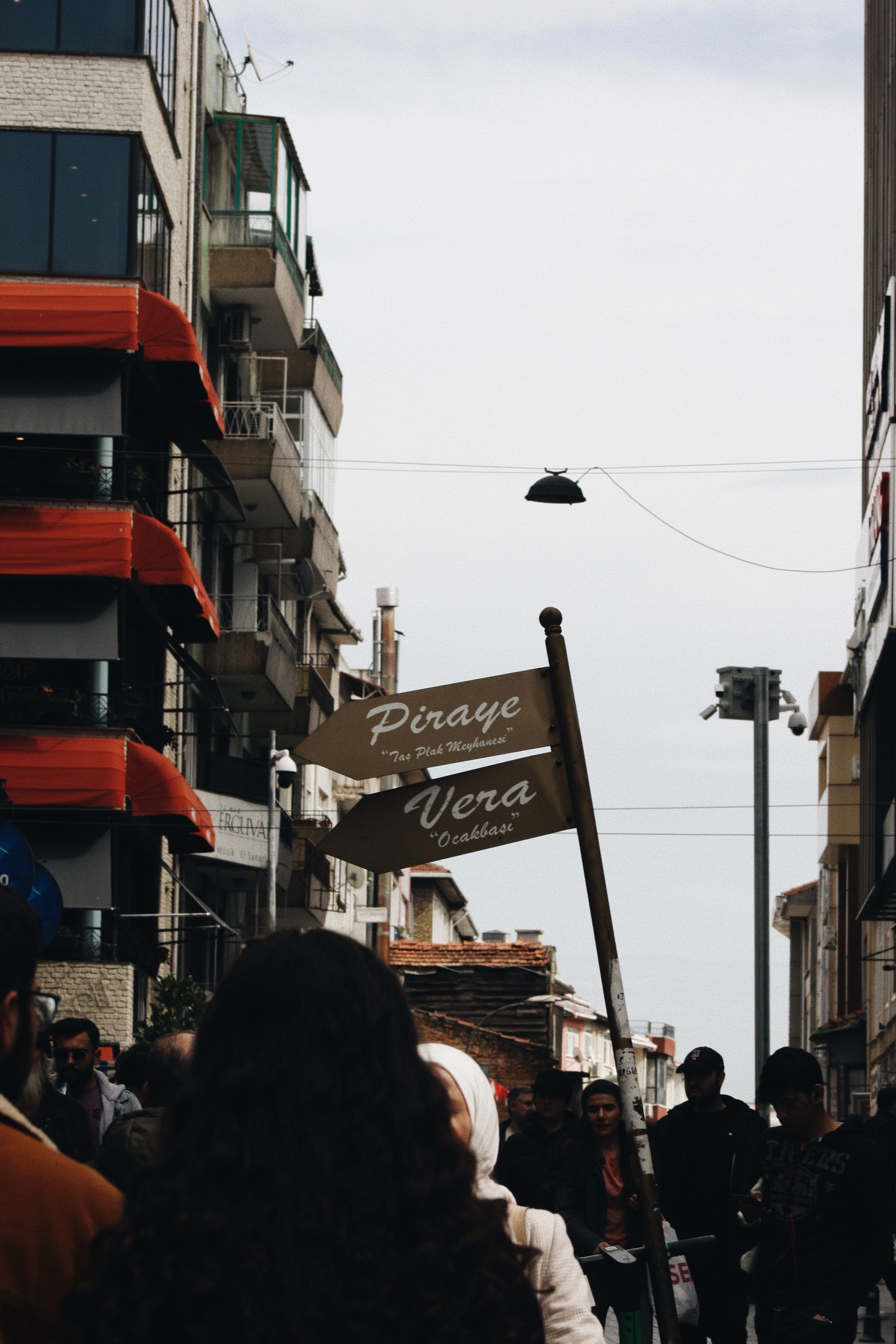 Leaning Sign Post · Free Stock Photo