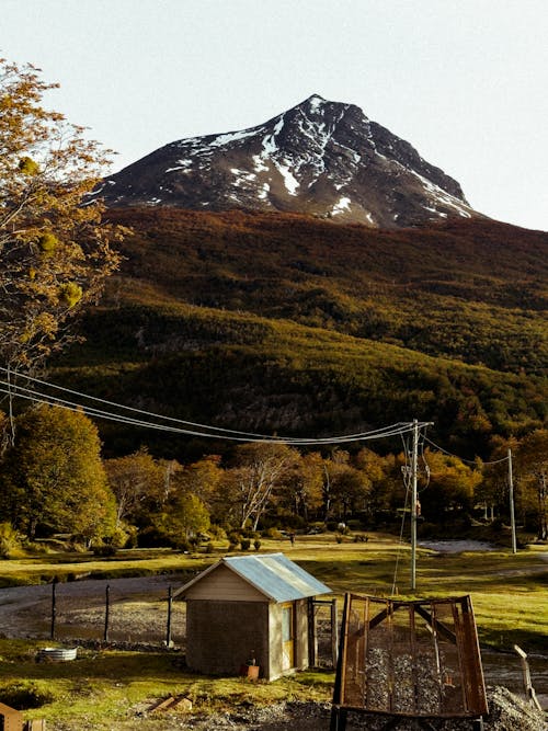 A Mountain see from the Valley 