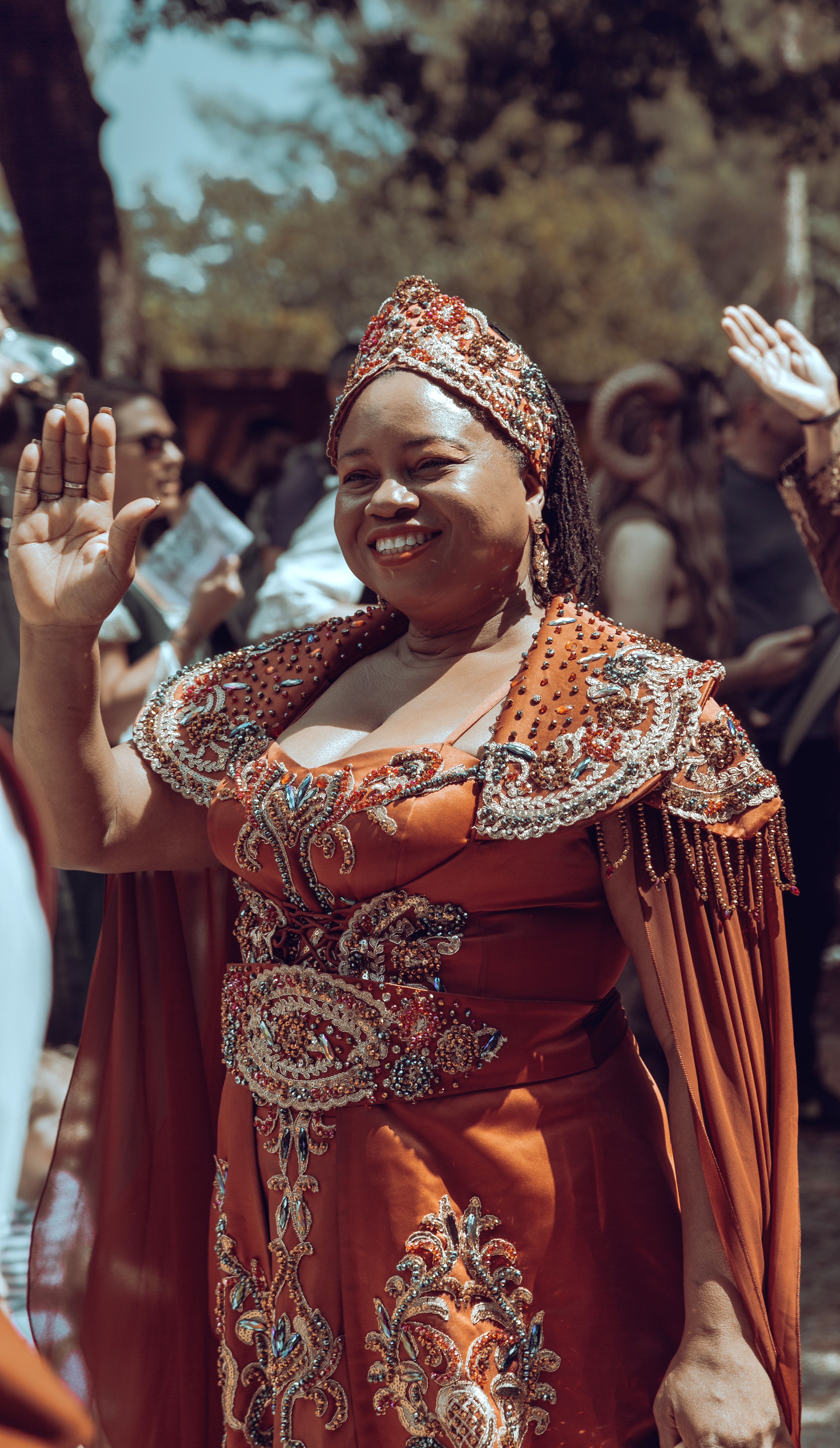 A Woman Wearing a Traditional Dress · Free Stock Photo