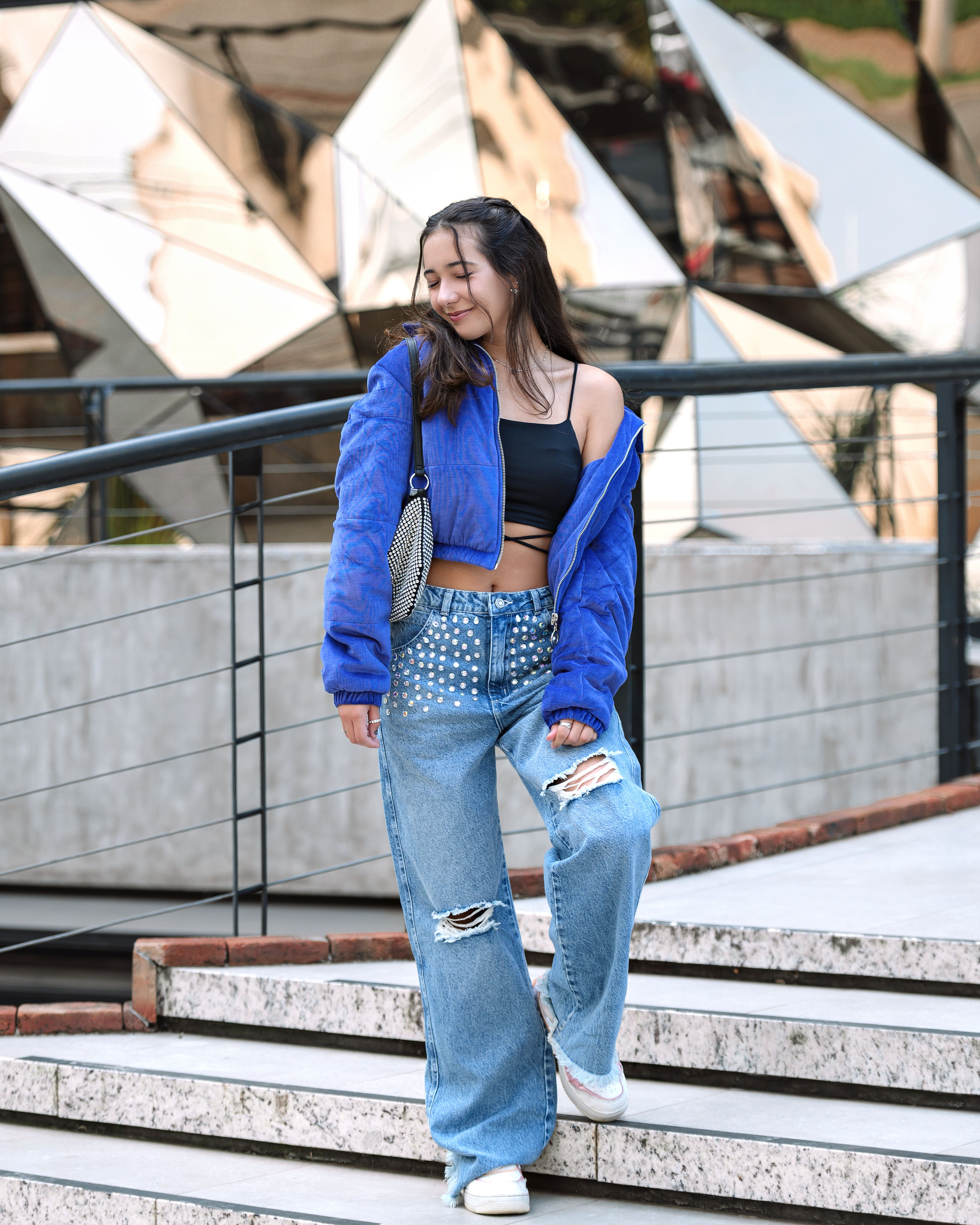 Calça Jeans Reta