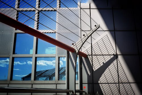 Sunlit Bars near Windows