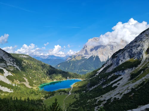Lake Seebensee High in the Austrian Alps