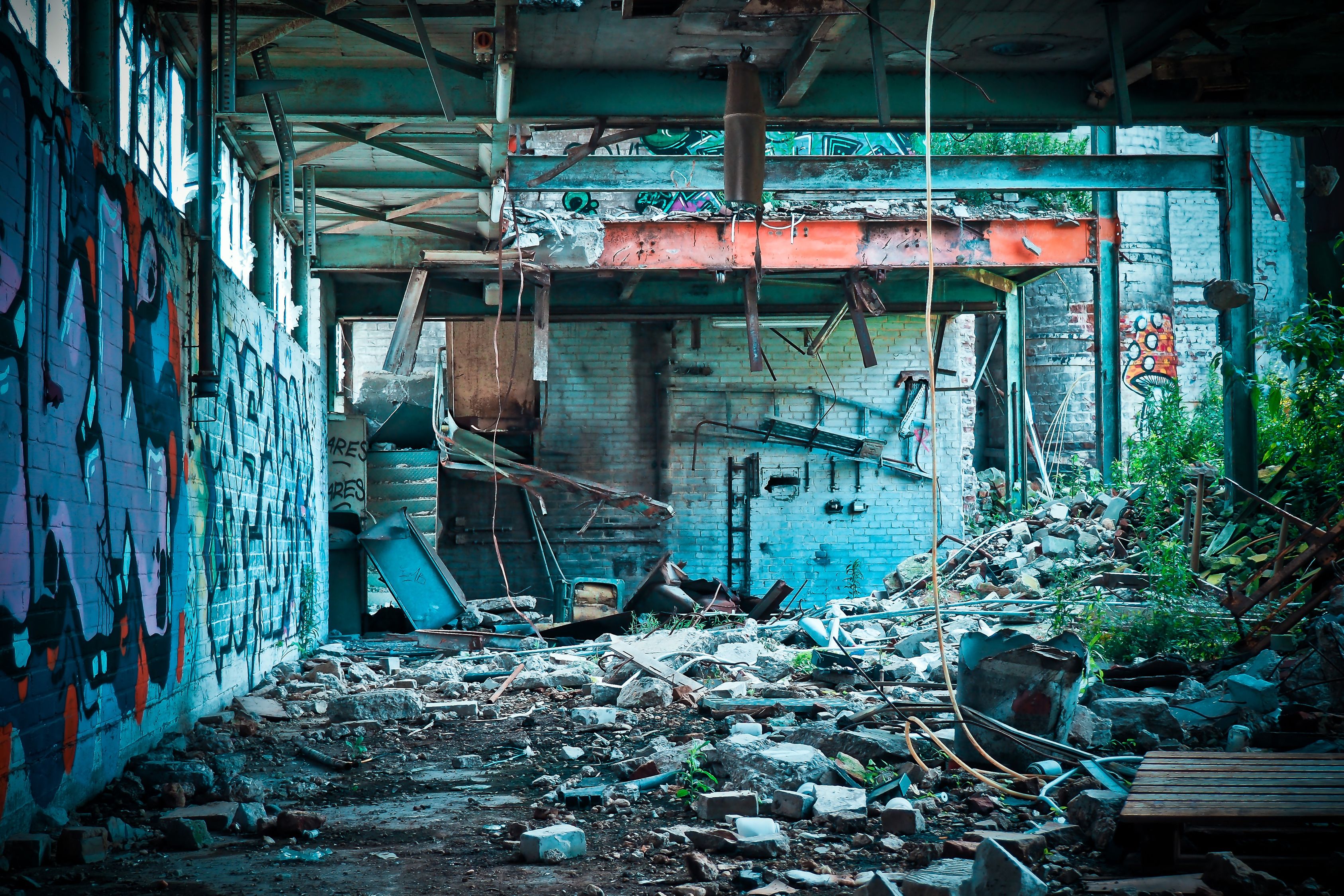 Misplaced Building Abandon Concrete Building during Daytime · Free Stock Photo