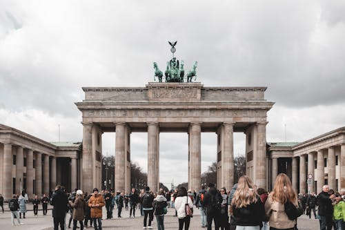 Clouds over Brandenburg Gate