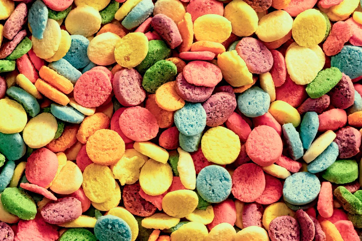 A delightful close-up of assorted colorful candies showcasing a vibrant mix of colors and textures.