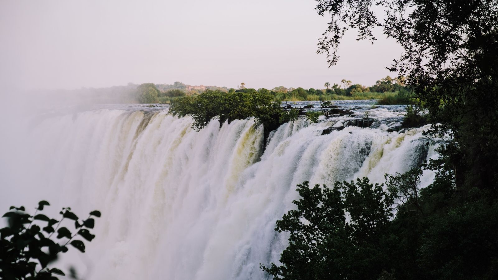 A waterfall, Zambia