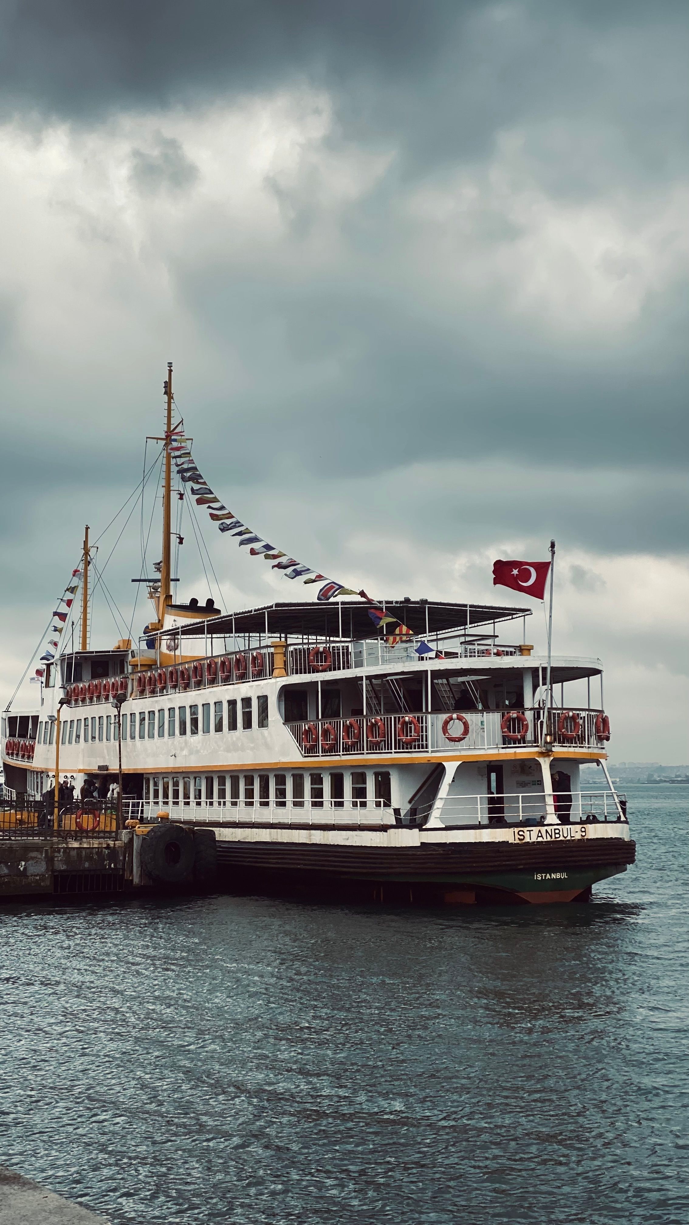 Moored Ferry in Town in Turkey · Free Stock Photo