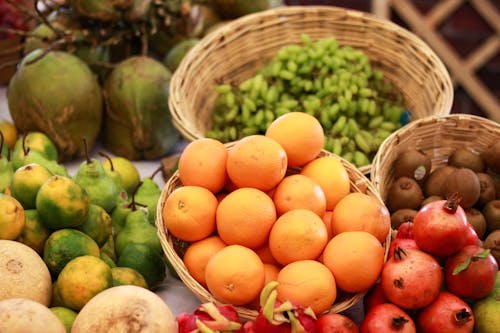 Fruit in Baskets