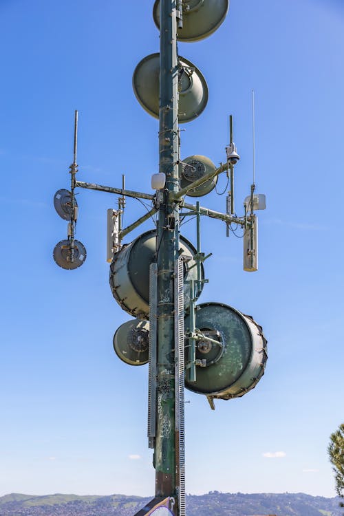Foto d'estoc gratuïta de antena, antenes, cel blau