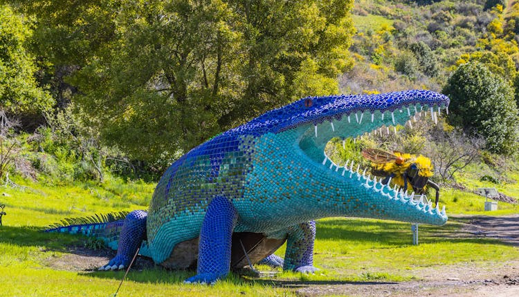 Niloticus Sculpture At Point San Pablo Harbor In Richmond, California 