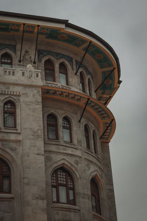 Free A striking view of Ottoman architecture in Istanbul, showcasing intricate details and traditional design. Stock Photo