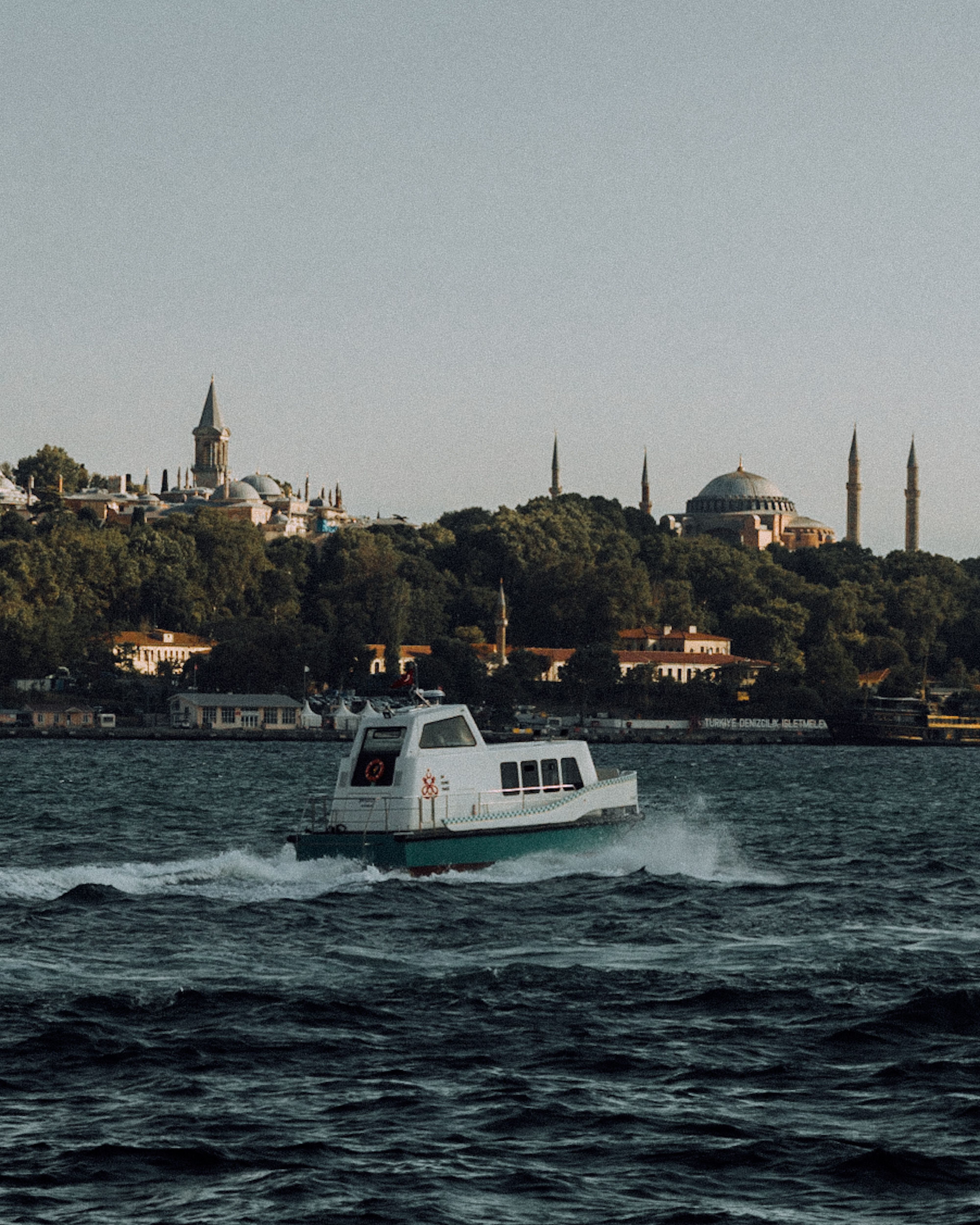 Motorboat on Sea in Istanbul · Free Stock Photo