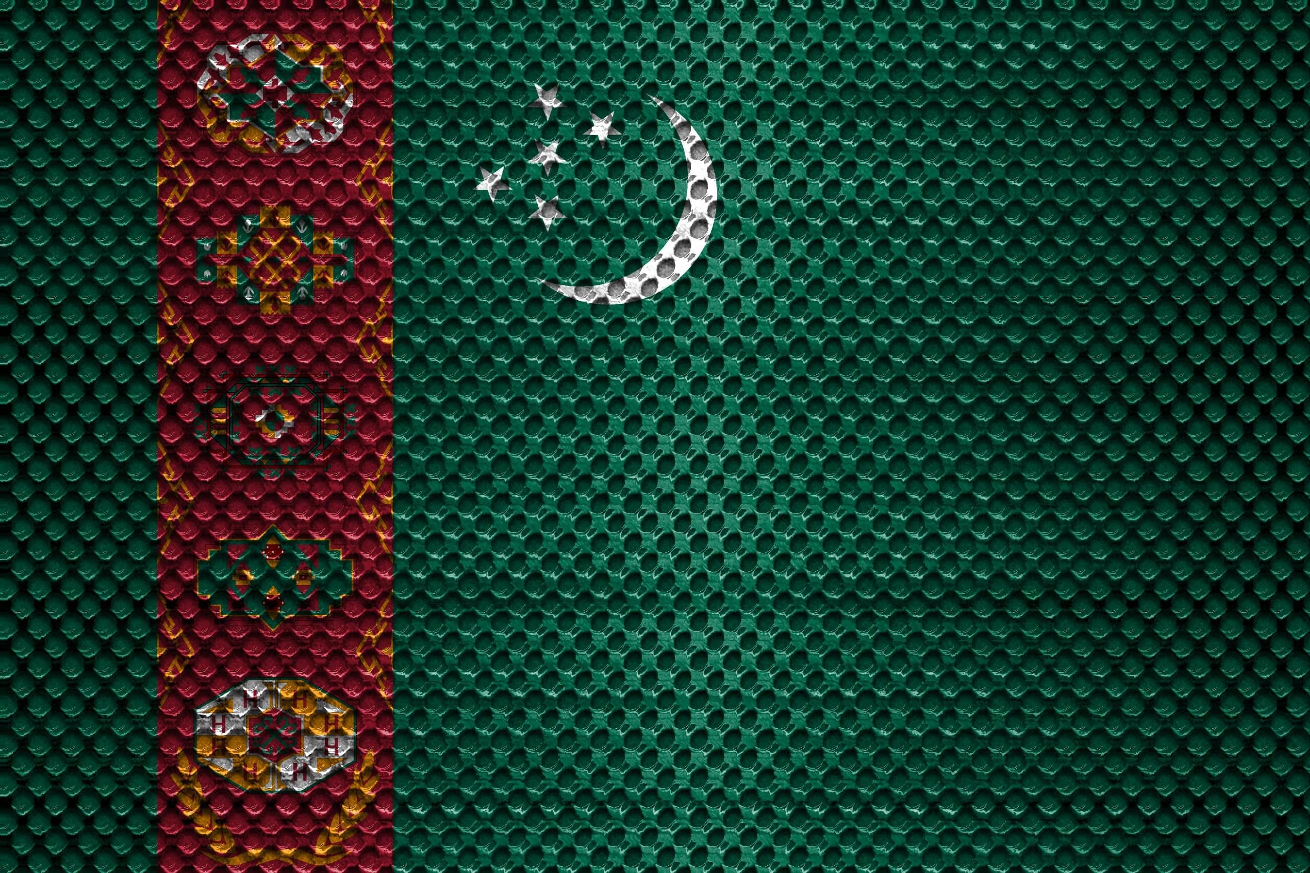 Free stock photo of Turkmenia, Wallpaper for Computer - Turkmen flag desktop wall