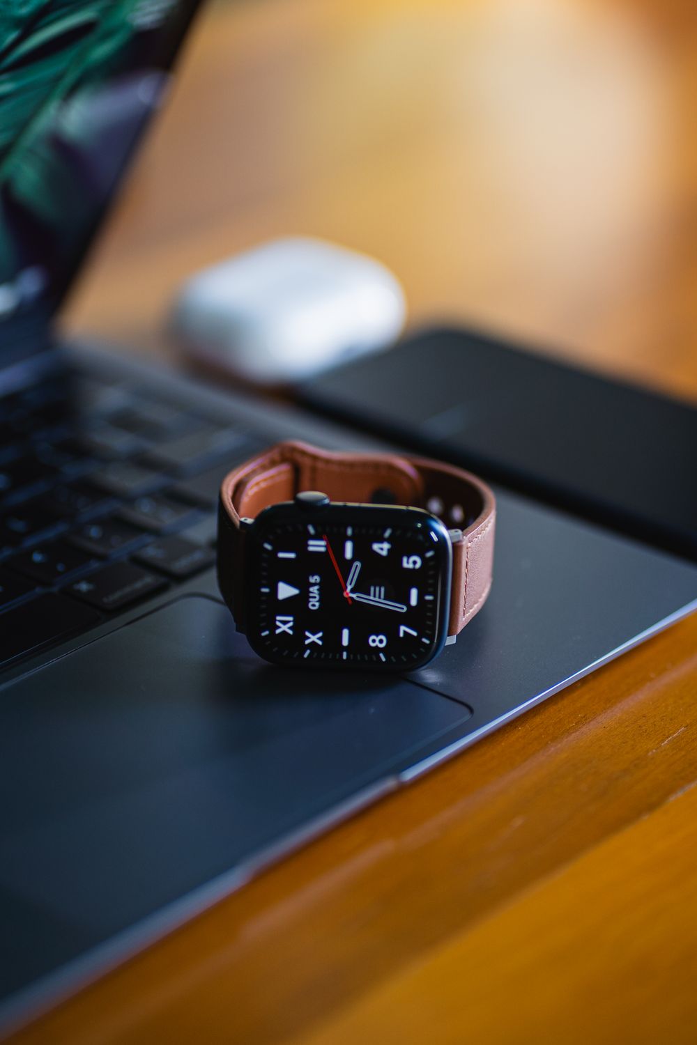 Laptop and Watch · Free Stock Photo