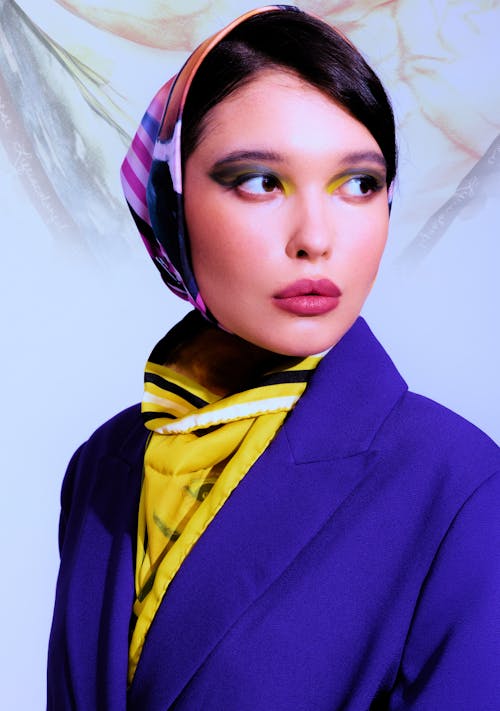 Portrait of Woman in Hijab