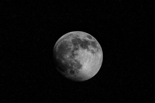 Free The Moon  Stock Photo