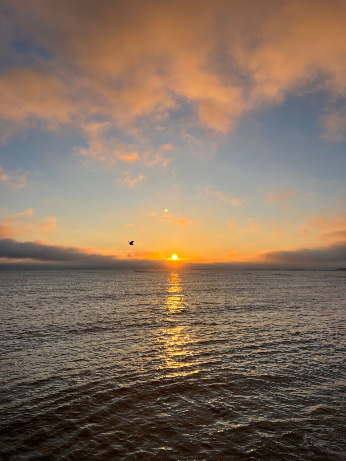 Clouds at Sunset over Sea · Free Stock Photo