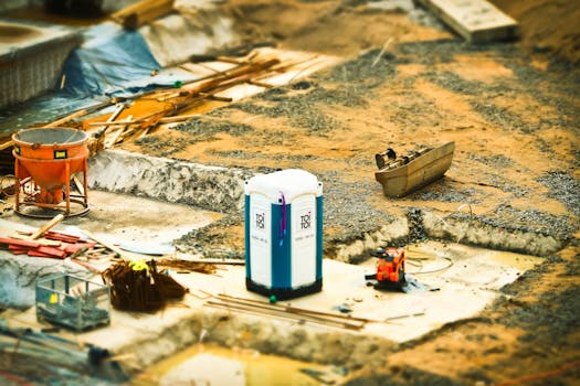Blue and White Table Decor