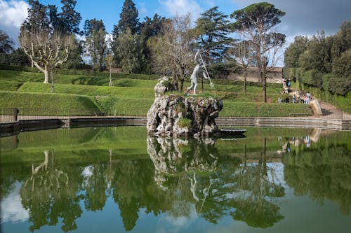 boboli bahçeleri, Çeşme, Floransa içeren Ücretsiz stok fotoğraf